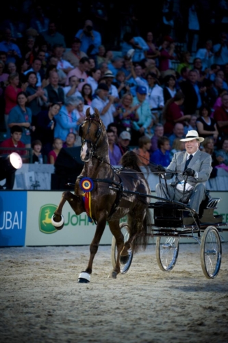 William Shatner particiaptes in the WEG Opening Ceremonies